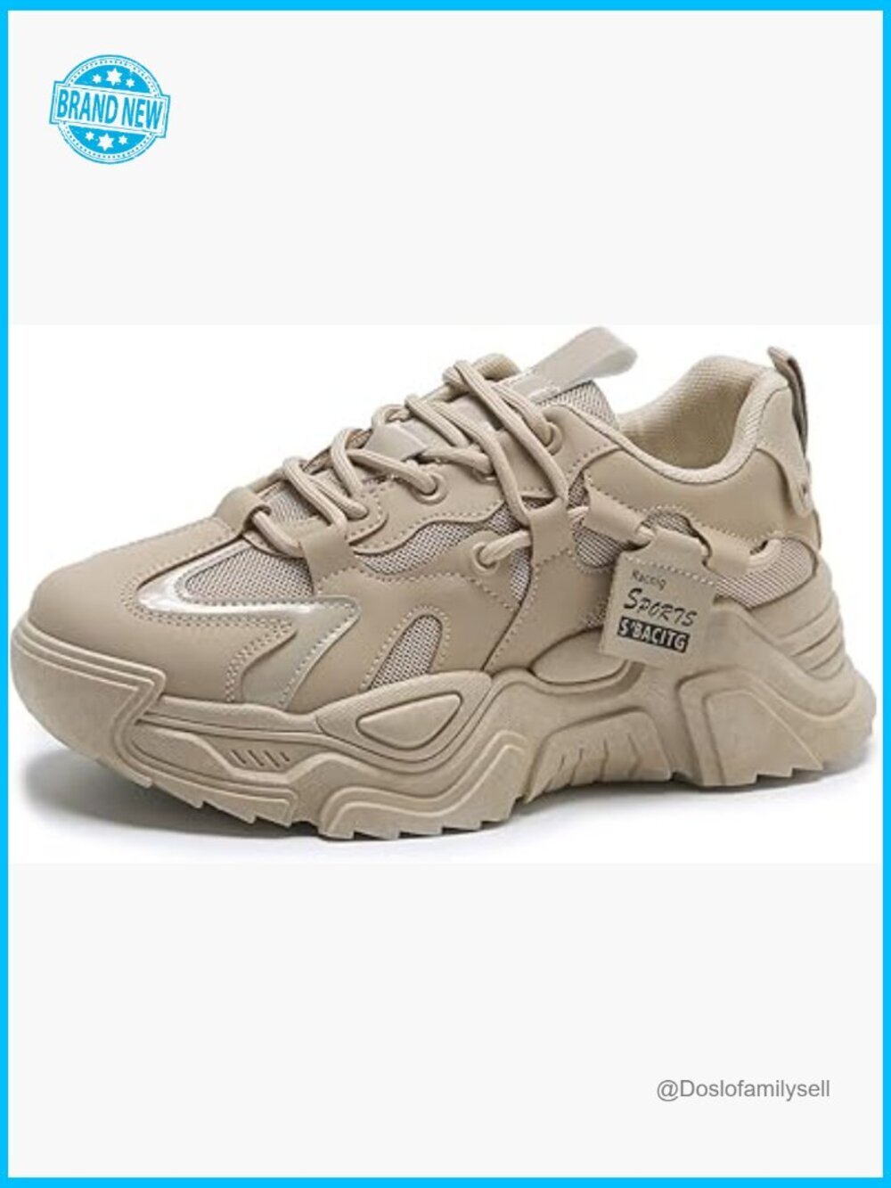 Fashion Breathable Mesh Platform Sneakers Casual Jogging Walking Shoes